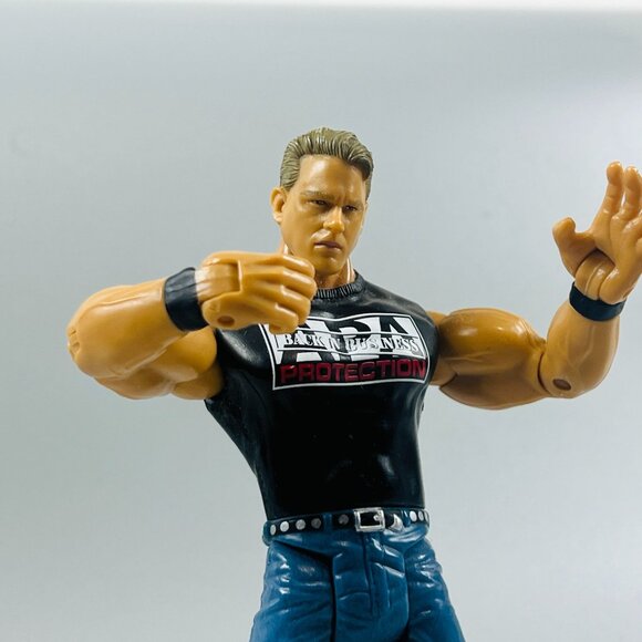 Jakks Pacific WWE WWF Wrestlers set of 2  Bradshaw & Faarooq APA Action Figures - Picture 8 of 11